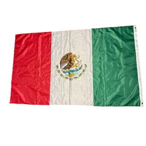 Mexican Flag 3x5 Ft Mexico National Flag Eagle Serpent Indoor Outdoor